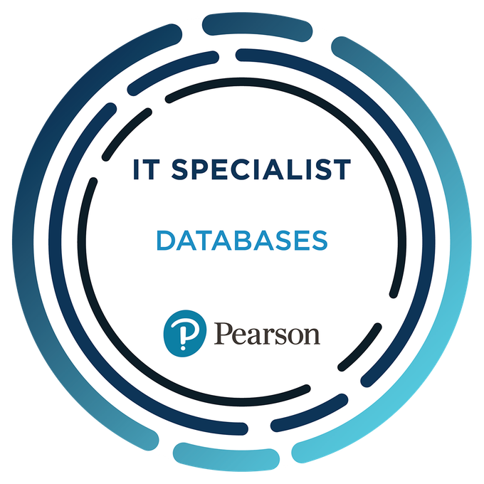 IT Specialist Databases badge